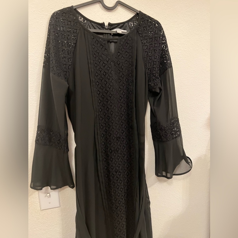 Madison Leigh Black Lace Dress